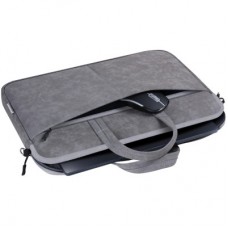 Сумка для ноутбука Defender 15.6" Solid PU gray (26088) - Фото