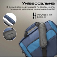 Сумка для ноутбука Promate 15.6" Limber-MB blue (limber-mb.blue) - Фото