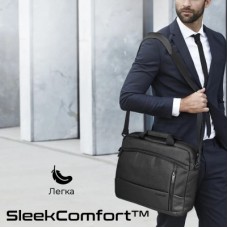 Сумка для ноутбука Promate 15.6" Satchel-MB black (satchel-mb.black) - Фото