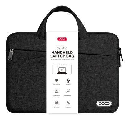 Сумка для ноутбука XO 13" CB01 black (CB01-13.black)
