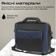 Сумка для ноутбука Promate 15.6" Limber-MB black (limber-mb.black) - Фото