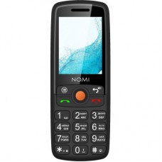 Мобільний телефон Nomi i2440 Black - Фото
