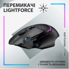 Мышка Logitech G502 X Plus Wireless Black (910-006162) - Фото