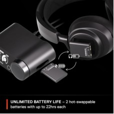 Наушники SteelSeries Arctis Nova Pro Wireless P PS/PC/SW/MAC/MOB Black (61522) - Фото