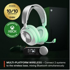 Наушники SteelSeries Arctis Nova Pro Wireless X XBOX/PC/PS/SW/MAC/MOB White (61525) - Фото
