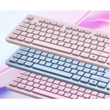 Клавіатура Canyon HKB-W01 Silent Wireless UA Beige (CNS-HKBW01BG) - Фото