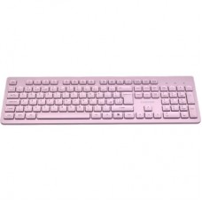 Клавіатура Canyon HKB-W01 Silent Wireless UA Pink (CNS-HKBW01P) - Фото