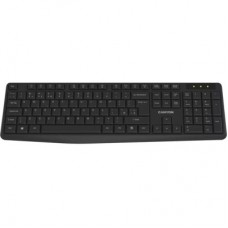 Клавіатура Canyon KB-W01 Water resistant Wireless UA Black (CNE-CKEYW01) - Фото
