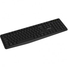 Клавіатура Canyon KB-W01 Water resistant Wireless UA Black (CNE-CKEYW01) - Фото