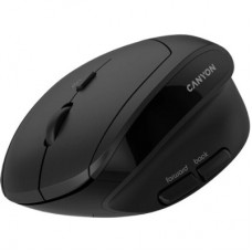 Мышка Canyon MW-25 LED Silent Wireless/Bluetooth Black (CNS-CMSW25) - Фото