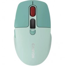 Мышка Canyon MW-26 LCD Silent Wireless/Bluetooth Green (CNS-CMSW26GR) - Фото