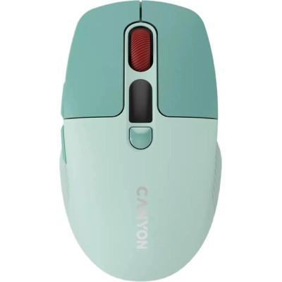Мышка Canyon MW-26 LCD Silent Wireless/Bluetooth Green (CNS-CMSW26GR)