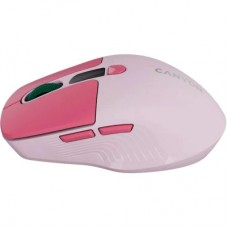 Мышка Canyon MW-26 LCD Silent Wireless/Bluetooth Pink (CNS-CMSW26P) - Фото