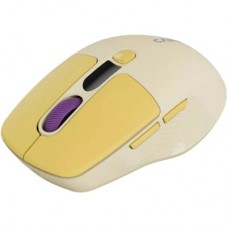 Мышка Canyon MW-26 LCD Silent Wireless/Bluetooth Yellow (CNS-CMSW26Y) - Фото