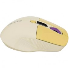Мышка Canyon MW-26 LCD Silent Wireless/Bluetooth Yellow (CNS-CMSW26Y) - Фото