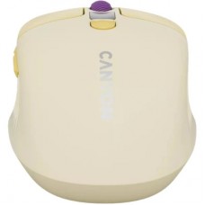 Мышка Canyon MW-26 LCD Silent Wireless/Bluetooth Yellow (CNS-CMSW26Y) - Фото