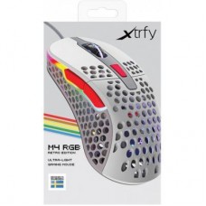Мишка Xtrfy M4 RGB Retro Grey (XG-M4-RGB-RETRO) - Фото