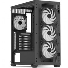 Корпус AeroCool D502A-G-BK-v1 Black (ACCM-DS02043.11) - Фото