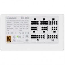 Блок живлення Gamemax 800 W (GM-800 Modular white) - Фото