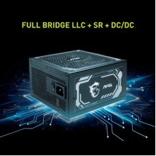 Блок живлення MSI 1000W (MAG A1000GL PCIE5) - Фото
