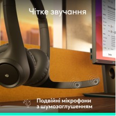 Наушники Logitech Zone 305 for Business Bluetooth Black (981-001458) - Фото