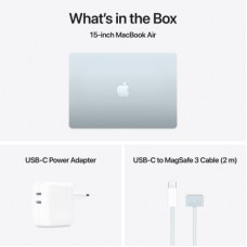 Ноутбук Apple MacBook Air 15 M4 A3241 Sky Blue (MC7D4UA/A) - Фото