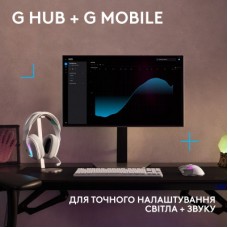 Наушники Logitech G522 Lightspeed Wireless Gaming Headset White (981-001550) - Фото