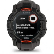 Смарт-годинник Garmin Instinct 3, 50 mm, Solar, Black Bezel with Charcoal Band, GPS смарт-годинник (010-02935-00) Смарт-годинник Garmin Instinct 3, 50 mm, Solar, Black Bezel with Charcoal Band, GPS смарт-годинник (010-02935-00) - Фото