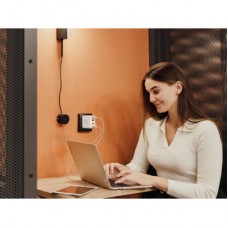 Зарядний пристрій AVerMedia GC313 CORE GO 100 W 2xUSB-С 1xUSB-A 1xHDMI white (40AAGC313AWP) - Фото