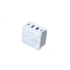 Зарядний пристрій AVerMedia GC313 CORE GO 100 W 2xUSB-С 1xUSB-A 1xHDMI white (40AAGC313AWP) - Фото