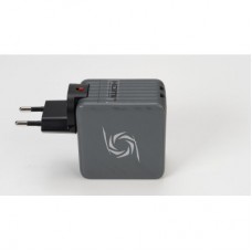 Зарядний пристрій AVerMedia GC313 CORE GO 100 W 2xUSB-С 1xUSB-A 1xHDMI black (40AAGC313AWN) - Фото