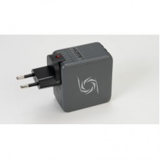 Зарядний пристрій AVerMedia GC313 CORE GO 100 W 2xUSB-С 1xUSB-A 1xHDMI black (40AAGC313AWN) - Фото