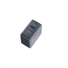 Зарядний пристрій AVerMedia GC313 CORE GO 100 W 2xUSB-С 1xUSB-A 1xHDMI black (40AAGC313AWN) - Фото