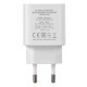 Зарядное устройство 2E 25W USB-C PD white (2E-WC1USBC25W-W)