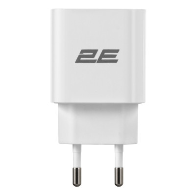 Зарядное устройство 2E 30W USB-C PD white (2E-WC1USBC30W-W)