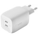 Зарядное устройство Belkin 65W 2хUSB-С GAN PD PPS white (WCH013VFWH) Зарядное устройство Belkin 65W 2хUSB-С GAN PD PPS white (WCH013VFWH)