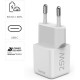 Зарядний пристрій Hama 25W USB-С PD white (00201981)