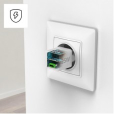 Зарядний пристрій Hama 25W USB-С PD white (00201981) - Фото