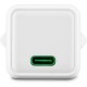 Зарядний пристрій Hama 25W USB-С PD white (00201981)