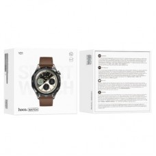 Смарт-годинник HOCO Y21 AMOLED Smart sports watch (call version) Metal gray (6942007624077) - Фото