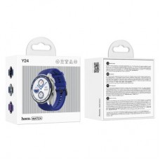 Смарт-часы HOCO Y24 AMOLED Smart sports watch (call version) Silver (6942007641012) - Фото