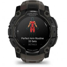 Смарт-годинник Garmin Instinct 3, 50 mm, AMOLED, Black Bezel with Charcoal Band, GPS смарт-годинник (010-03020-00) Смарт-годинник Garmin Instinct 3, 50 mm, AMOLED, Black Bezel with Charcoal Band, GPS смарт-годинник (010-03020-00) - Фото