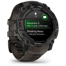 Смарт-годинник Garmin Instinct 3, 50 mm, AMOLED, Black Bezel with Charcoal Band, GPS смарт-годинник (010-03020-00) Смарт-годинник Garmin Instinct 3, 50 mm, AMOLED, Black Bezel with Charcoal Band, GPS смарт-годинник (010-03020-00) - Фото