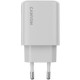 Зарядний пристрій Canyon OnCharge 250 25 W 1xPD 1xQC EU White (CNE-CHA250-21)