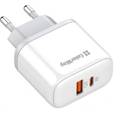 Зарядний пристрій ColorWay GaN Mini 25 W PD Port PPS USB-C white (CW-CHS052PD-WT) - Фото