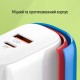 Зарядний пристрій ColorWay GaN Mini 25 W PD Port PPS USB-C white (CW-CHS052PD-WT)