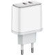 Зарядное устройство ColorWay Power Delivery Port PPS USB (Type-C PD + Type-C PD) (40W) white (CW-CHS048PD-WT)