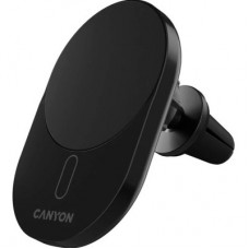 Зарядний пристрій Canyon OnGrip 105 15 W Qi2 Wireless Black (CNS-CCH105B) - Фото