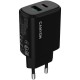 Зарядний пристрій Canyon OnCharge 200 20 W 1xPD 1xQC EU Black (CNE-CHA200-31)