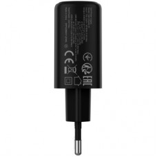 Зарядний пристрій Canyon OnCharge 200 20 W 1xPD 1xQC EU Black (CNE-CHA200-31) - Фото